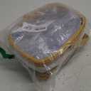 4PCS Deluxe storybook character costumes for girls Girls’ Classic Blue Gingham Dress Costume with Hair Bows Basket Socks Halloween Outfit for Dress Up Book Day Theater Play or Roleplay(10-12 Years), M