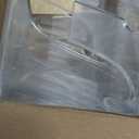 4 Pcs 2 Tier Plate Dinnerware Display Stand Acrylic Clear Plate Stand China Platters Holder Setting Racks for Kitchenware Display Cabinet Organizer