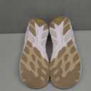 FitVille Wide Walking Shoes Women Comfortable Non Slip Wide Running Shoes for Women for Swollen Feet Lightweight with Ultra Cushioning Sneakers Ivory/Champagne, Size 8,5W