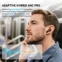 havit Wireless Earbuds Space NC01T, Easy to Use with Dual Device Connection, 6 Mic ENC Clear Calls, Stable Bluetooth, 30H Playtime, Comfortable Fit, Noise Cancelling, IPX5 Waterproof