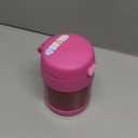 THERMOS FUNTAINER Insulated Food Jar, 10 Ounce, Kid Friendly Food Jar with Foldable Spoon, Pink