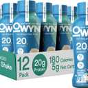 OWYN Only What You Need Smooth Vanilla Flavored Protein Shake, 20g Protein, 4g Sugar, 3g Fiber, Dairy Free, Plant Based Protein Drink 12 Count