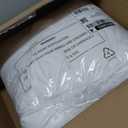EASELAND Queen Size Mattress Pad Cotton Pillow Top Mattress Topper White