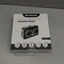 Burtowic Dual Speaker Pure Stereo &Auto Reverse Cassette Player，Portable Cassette to MP3 Converter via USB,Cassette Tape Player with Dual Power Options,Built in 3.5mm Headphone Jack,Support U Disk, USB Card