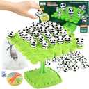 kykake Panda Balance Game Toys,Balance Game Tree Two-Player Parent-Child Interactive Family Tabletop Puzzle Montessori Toy,Pandas Board for Kids and Adults (Panda)