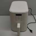 bella 4Qt Slim Air Fryer, Fits-anywhere Kitchenware, EverGood Ceramic Nonstick Coating, Adjustable Temperature, 6 Preset Cooking Options, 60 Min Auto Shutoff w Audible Tone, 3.3lb Capacity, Oatmilk