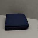 Amazon Basics Lightweight Super Soft Easy Care Breathable Microfiber 4 Piece Bed Sheet Set with 14-Inch Deep Pockets, King, Navy Blue, Solid