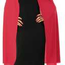 Rubie's Costume Co Hooded Cape 3/4 Length Role Play Costume (Red) 
45-Inch