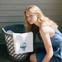 Blue Hydrangea Printed Towel 16x24 Inch - Decorative Hand & Dish Towel with Porcelain Vase Pattern, Kitchen Bath Decor, Housewarming Gift