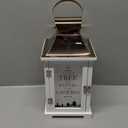 ResWRLD Ceramic Christmas Tree That Light up for Table Centerpieces, 15.1" Tall Lantern Indoor Party Decor, Hanging Candle Lantern for Home, Holidays Tabletop Dcor Gift, Xmas Tree Figurine