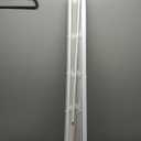 LazBlinds No Tools-No Drill 1" Vinyl Horizontal Mini Blinds, Cordless Blinds for Windows, Custom Cut to Size Light Filtering Horizontal Window Blinds, White