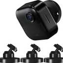 Blink Outdoor Camera Mount, 360 Degree Adjustable Wall Mount Bracket, Compatible with Blink Mini, Blink 4th and 3rd Gen Outdoor Camera, 3 Pack, Black