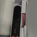 Go Brush Pro 2026 Hair Straightener Brush 300 Million Negative Ionic Portable Hair Straightener Comb for Women with 4 Temps Fast Heating MCH Ceramic Coating Smooth Frizz - Free Hair Shining Black