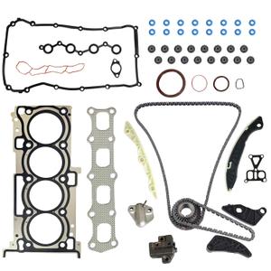 2.4L Timing Chain Kit with Head Gasket Set Fit for for Dodge Avenger 08-14/Journey 12-16, Chrysler 200 11-14/Sebring 07-10, for Jeep Patriot 09-15/Compass 07-15 2.4L L4, Replace for 4884868AB HS54664