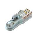 MaxxHaul 70009 Straight Tongue Trailer Coupler 2-1/2" Channel, 2" Ball, 3,500 lbs