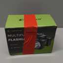 AlpsWolf Rechargeable Flashlight, LED Spotlight Flashlight 10000 Capacity 1200LM 20h Ultra-Long Standby 3+4 Lights Modes Camping Flashlight Waterproof with USB Output as a Power Bank