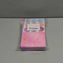 HEJIN 30PCS Tie Dye Party Bags with Stickers, Pink and Purple Small Gift Bags, Mermaid Unicorn Birthday Party Favors Bags for Girls Goodie Bags for Kids Birthday Party, Baby Shower, Halloween, Wedding