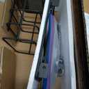 3-in-1 Wall Mounted Hair Dryer Holder with 2 Tier Shelves & Detachable Basket, Space Saving Organizer for Bathroom, Kitchen, Bedroom, Rust-Resistant, Easy Install (Rustic Brown)