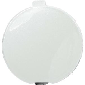 ACROPIX Front Right Passenger Side Car Bumper Tow Hook Cover Tow Cover Cap Crystal White Pearl Fit for Mazda CX-3 2016-2021 No.D10J50A11A - Pack of 1