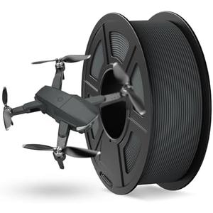 JAYO Rapid Matte PETG Filament 1.75mm Gray 1.1KG, High Speed 30-600mm/s 3D Printer Filament, High Toughness & Impact Resistance, 1.1kg Spool(2.4lbs)
