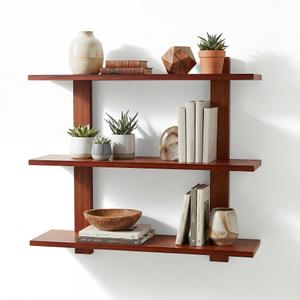 3 Tier Wall Shelves,Decorative Floating Shelf for Wall,Hanging Display Unit