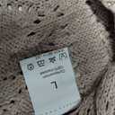 Women's Crochet Tank Tops Summer Knit Sweater Vest Hollow Out Sleeveless Boho Top, L