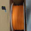 MarsWork PLA Basic, Pre-Dried Filament with Quick-Swap Reusable Spool 1kg (2.2lbs), 1.75mm 3D Printing Filament, Compatible with Bambu Lab 3D Printers – Pumpkin Orange