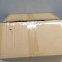 Round Wooden Side Table & Drink Table | Sturdy & Functional Mid-Century Design with Solid Wood Pillar for Living Room, Bedroom, Office & More (Walnut)