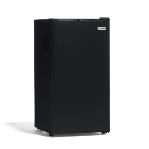 Igloo 3.2 Cu.Ft. Single Door Compact Refrigerator with Freezer - Slide Out Glass Shelf, Perfect for Homes, Offices, Dorms - Black