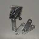 Trailer Shackle Kit, Tandem Axle Trailer Kit for Double Eye Spring (3,500 lbs-7,200 lbs Axles)