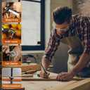 17-in-1 Multitool with Pliers, Screwdrivers, Bottle Opener, Durable Stainless Steel Pocket Knife for Men & Women, Perfect for Camping Hiking Survival Christmas Gifts for Dads, Husbands, Grandpas