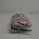 Thyle 10 Pcs Christmas Burgundy Red Velvet Chair Sashes 6 x 108 Inch Large Red Bows Chair Cover with White Fluff Decoration for Xmas Wedding Event Holiday Banquet Party