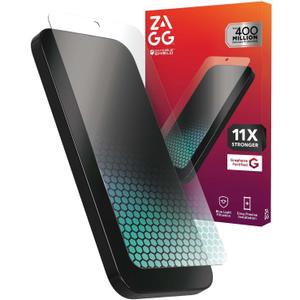 ZAGG Glass XTR4 Samsung Galaxy S25/ S24 Screen Protector - Tempered Glass, 11X Stronger with Graphene, Blue Light Filtering, Anti-Reflective Technology, InvisibleShield, Easy Dust-Free Installation