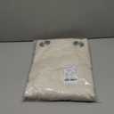 NICETOWN Natural Linen Curtains 84 inch Long 2 Panels Set, Grommet Top Thick Linen Burlap Semi Sheer Vertical Drapes Privacy Assured with Light Filtering for Bedroom/Living Room, W55 x L84