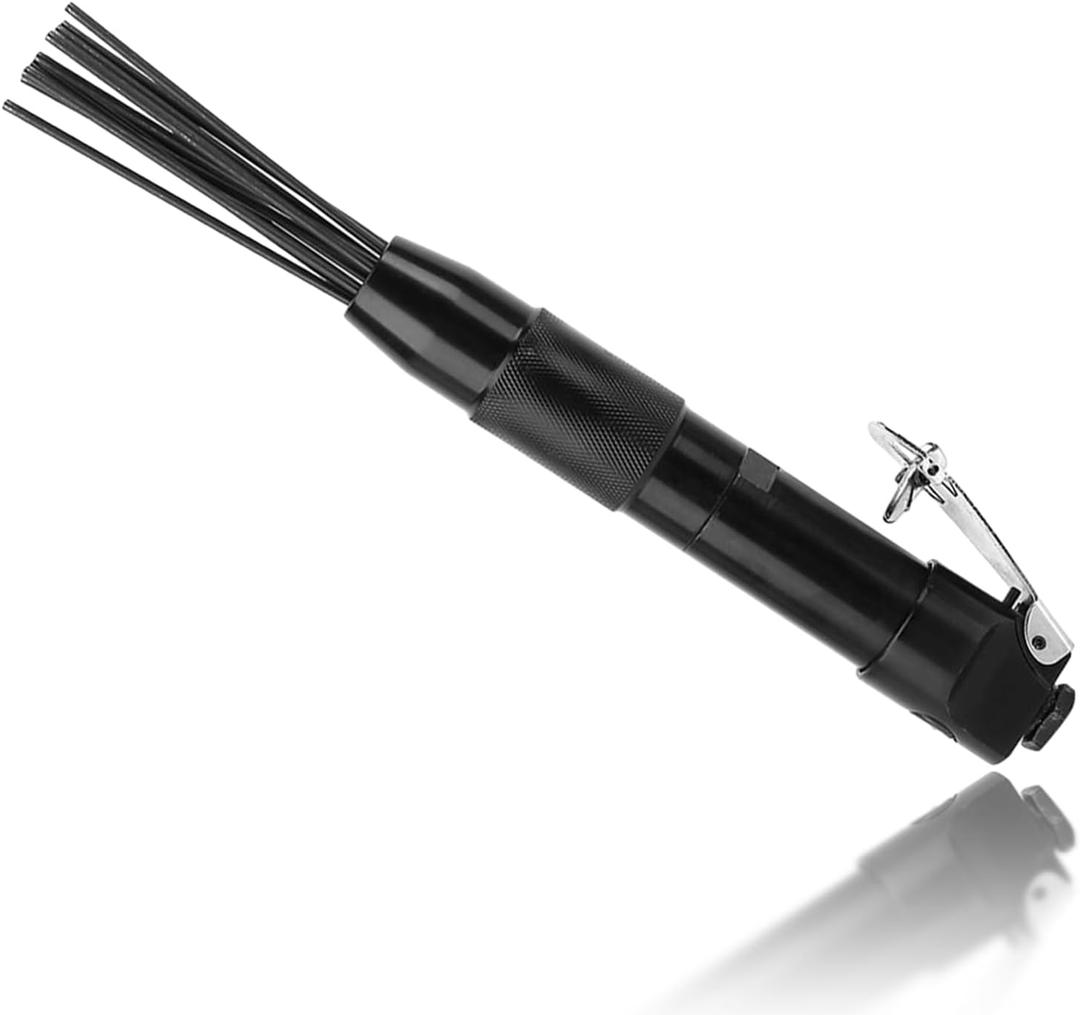 Deburring Tool needle scaler Pneumatic Needle Scaler, 4400 rpm Needle Slag Cleaner, Air Pneumatic Slag Remove Deburring Cleaning Tool for Welders, Automotive Specialists Gradning