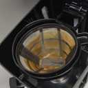 Amazon Basics 5 Cup Drip Coffee Maker, Coffee Machine with Glass Coffee Pot (0.8 Qt), Auto Shut-off, Auto Pause, Removable Filter Basket, Matte Black