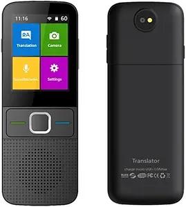 AI Language Translator Device, 2026 Upgraded Translator No WiFi Needed, Support ChatGPT, Voice Instant TwoWay 159 Language Translator, Offline/Recording/Photo Translation for Business Travel