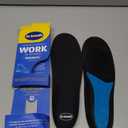 Dr. Scholl's Work All-Day Superior Comfort Insoles with Massaging Gel - Designed for Men & Women with Hard-Working Feet, Eliminates Sore Muscles and Tired Legs, Arch Support Inserts with Odor Control Men 8-14