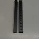 Forestchill Adjustable Window Security Bar, Extends from 10" to 18" Window Locks Bar for Inside Sliding Window, White