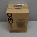 DREO Space Heater, 1500W Portable Electric Heaters for Indoor Use, PTC Ceramic Heater for Office with Remote, Thermostat, 70° Oscillation, 12H Timer, 5 Modes, Safe Quiet Room Heater for Bedroom (Silver)