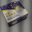 BEREST A13 White Noise Machine & Baby Sleep Soother with 15 Soothing Sounds & Projector Star Night Light, Cry Sensor, Rechargeable Lithium Battery, Portable for Baby, Toddlers, Attaches to Crib