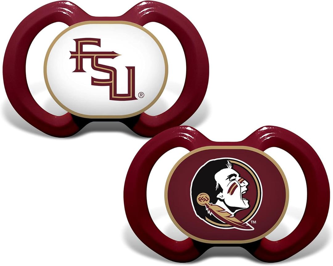 Baby Fanatic NCAA Baby Pacifiers (One Size, Florida State Seminoles)
