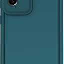 Puxicu Slim Case for Samsung Galaxy S21 Plus, Enhanced Camera Protection, Shockproof Skin-Friendly Touch Soft Case Cover for Samsung Galaxy S21+ Phone, Deep Blue