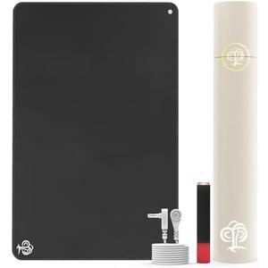 Grounding Mat for Improve Sleep, Pain Relief, Inflammation,22.68 x 35.43 inch Earthing Mat Grounding Pad for Bed, Feet, Yoga, Working, Enjoy The Grounding Effect at House