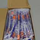 U-100 Disposable Syringes with Needle,1ml/cc,30G 5/16" (8mm), Individually Wrapped 100 Pack| Lab Supplies