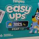 Pampers Training Pants - Easy Ups Boys & Girls Bluey - Size 3T-4T, 116 Count, Children's Potty Underwear