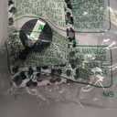 Retractable Badge Holder with Carabiner Reel Clip and Keychain, Multiple Pattern Options, Cute and Fashionable (Snow Leopard)