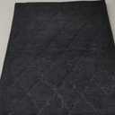 MABOZOO Indestructible Dog Beds - Chew Proof Crate Pad for Aggressive Chewers, Machine Washable Quilted Mat, Durable for Small Dogs, Black Kennel Pad (17x23 in)