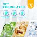 TroisAmis Thick Pet Glove Wipes for Dog & Cat Unscented, Cleaning & Deodorizing Grooming Gloves Wipes, No-Rinse Grooming Wipe for Daily Care and Travel, Ears Face Paws Butt Clean,Hypoallergenic&Gentle