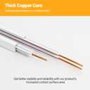 VANoopee 26FT H Track Lighting Rails White, H Type Track Lighting Kit with Floating Canopy Connector, End Caps, Live End Feeds, I T & L Connectors, Compatible with Single Circuit H Style Track System